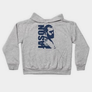 VINTAGE MINIMALISM JASON KELCE Kids Hoodie